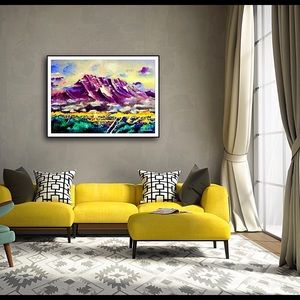 Custom Portrait any topic  😀💜Shipped Via USPS